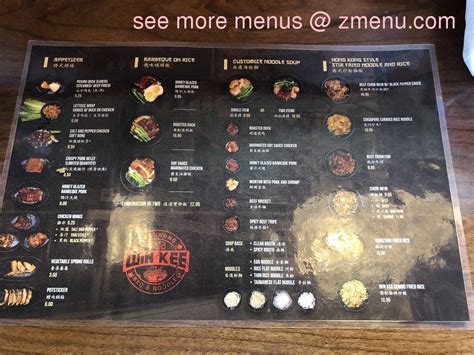 win kee bbq menu.